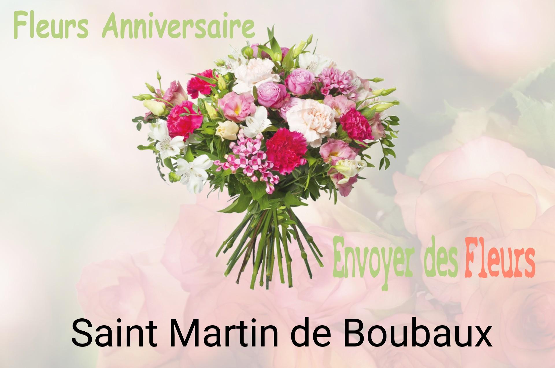 Bouquet de fleurs d’anniversaire livré à Saint-Martin-de-Boubaux